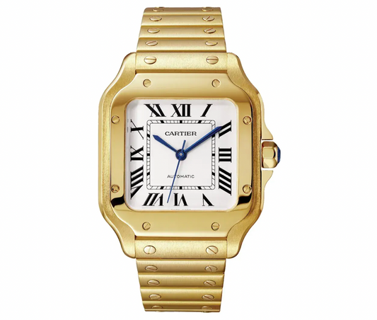 Cartier Santos Gold